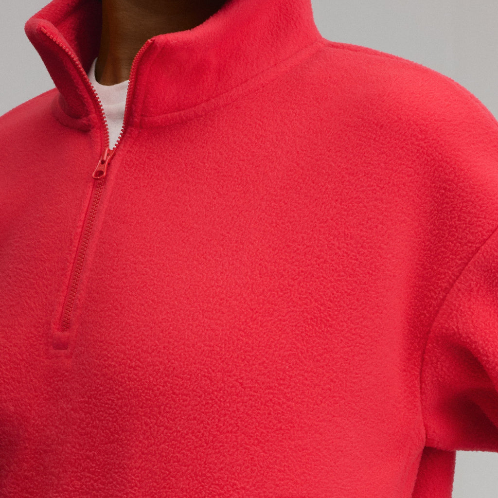 Women's Authentic Outdoor Fleece 1/4-Zip Mock Pullover