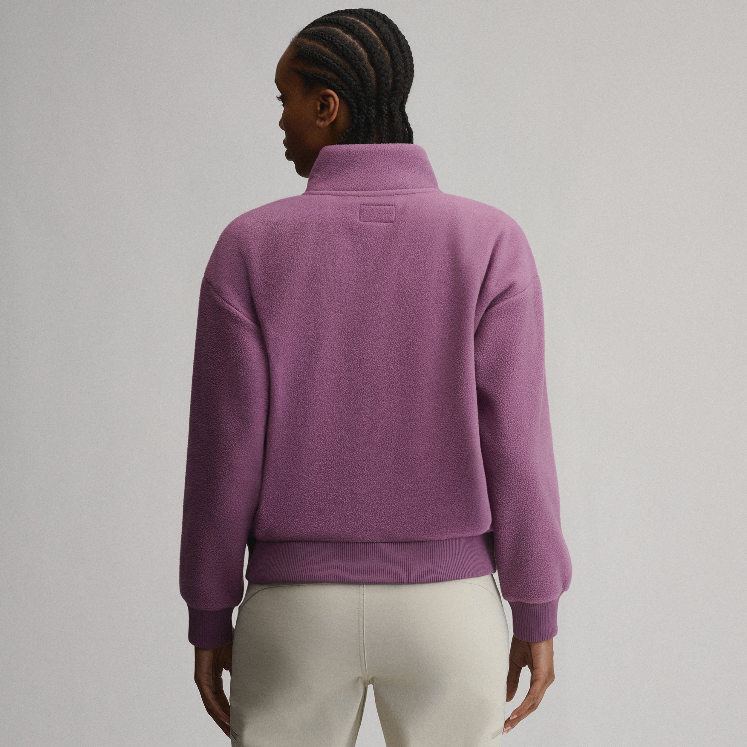 Women's Authentic Outdoor Fleece 1/4-Zip Mock Pullover