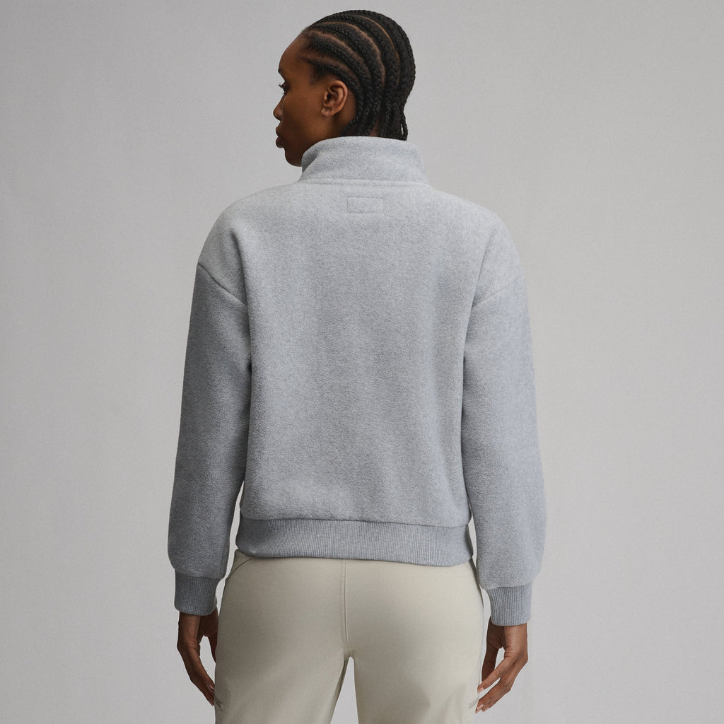 Women's Authentic Outdoor Fleece 1/4-Zip Mock Pullover