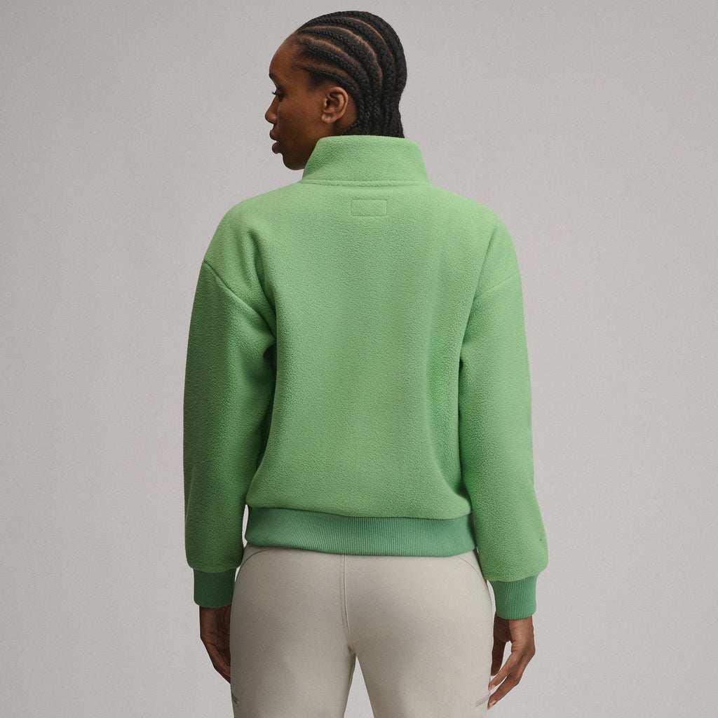 Women's Authentic Outdoor Fleece 1/4-Zip Mock Pullover