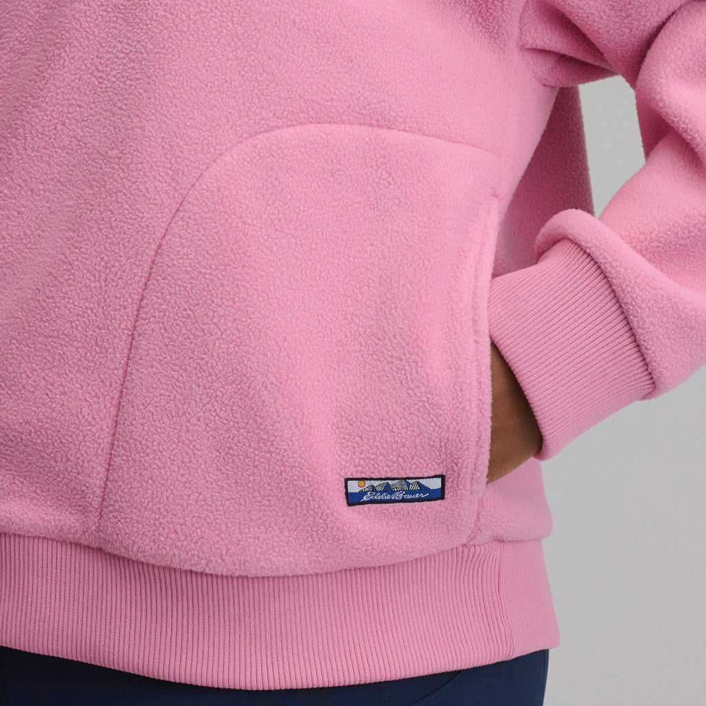 Women's Authentic Outdoor Full-Zip Fleece Mock Pullover