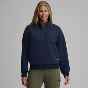 Women's Authentic Outdoor Full-Zip Fleece Mock Pullover - Brook