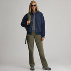 Women's Authentic Outdoor Full-Zip Fleece Mock Pullover