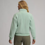 Women's Authentic Outdoor Full-Zip Fleece Mock Pullover