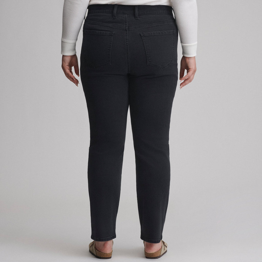 Women's Venture Stretch High-Rise Straight Leg Jeans