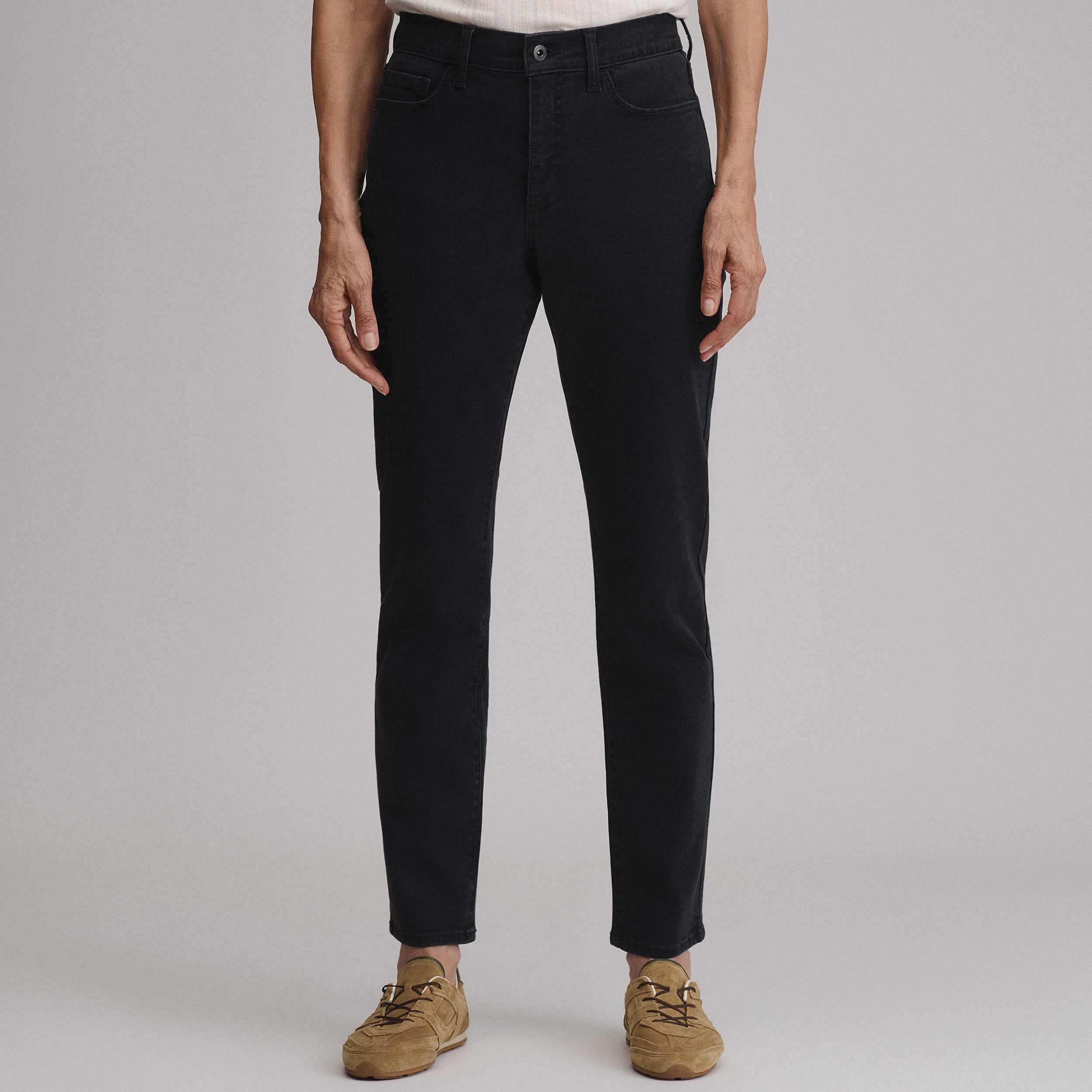 Women's Venture Stretch High-Rise Straight Leg Jeans