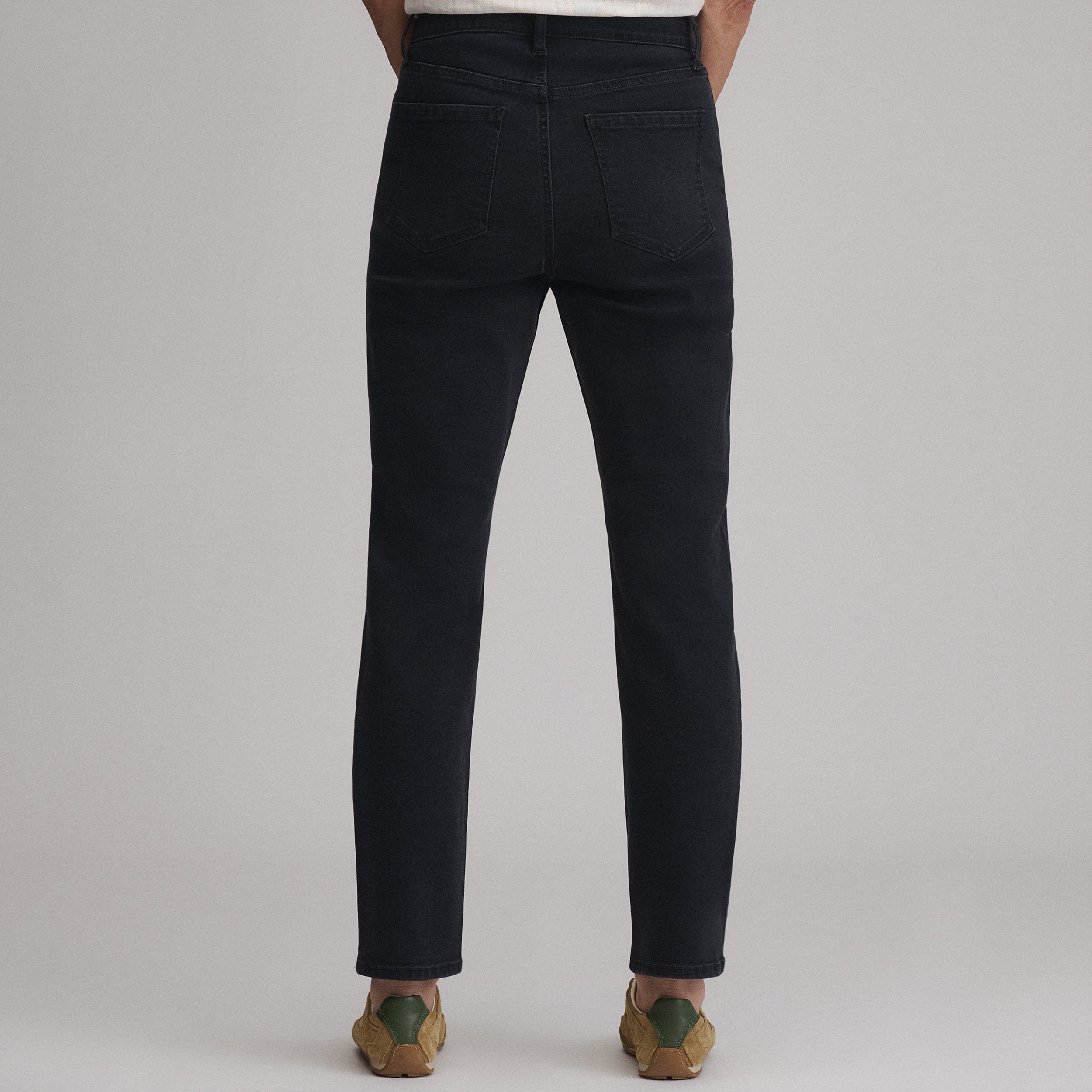 Women's Venture Stretch High-Rise Straight Leg Jeans