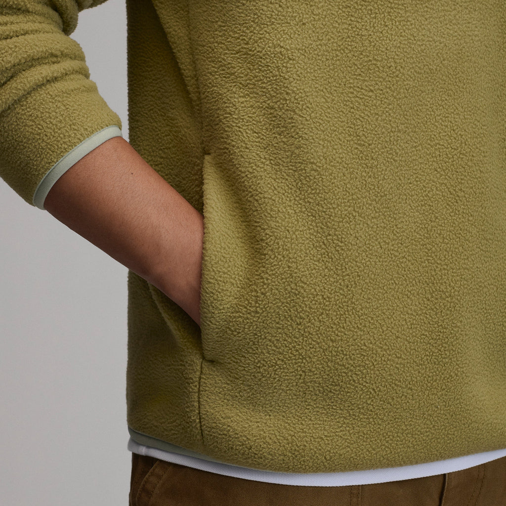 Men's Authentic Outdoor Fleece Snap-Mock Pullover