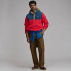Men's Authentic Outdoor Fleece Snap-Mock Pullover