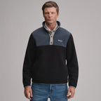 Men's Authentic Outdoor Fleece Snap-Mock Pullover