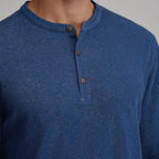 Men's Birds Eye Long-Sleeve Thermal Henley
