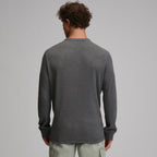 Men's Birds Eye Long-Sleeve Thermal Henley