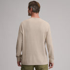 Men's Birds Eye Long-Sleeve Thermal Henley