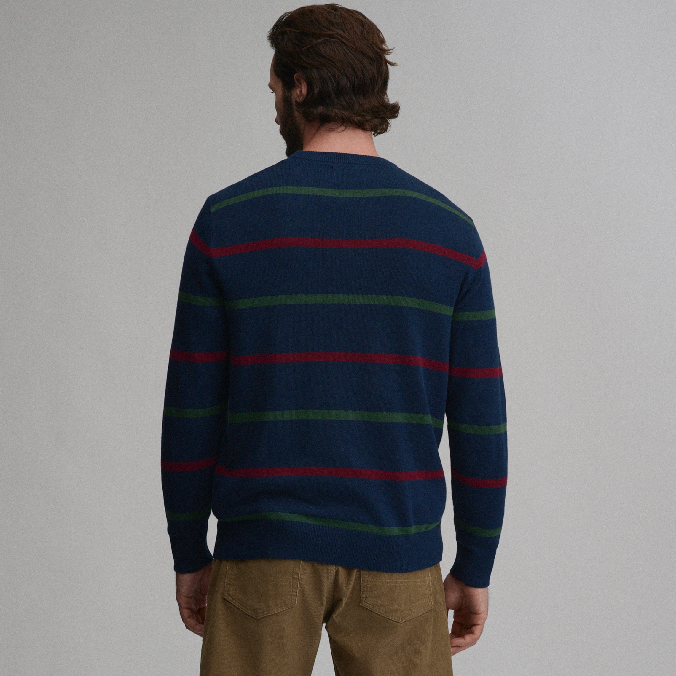 Men's Classic Crew Stripe Sweater