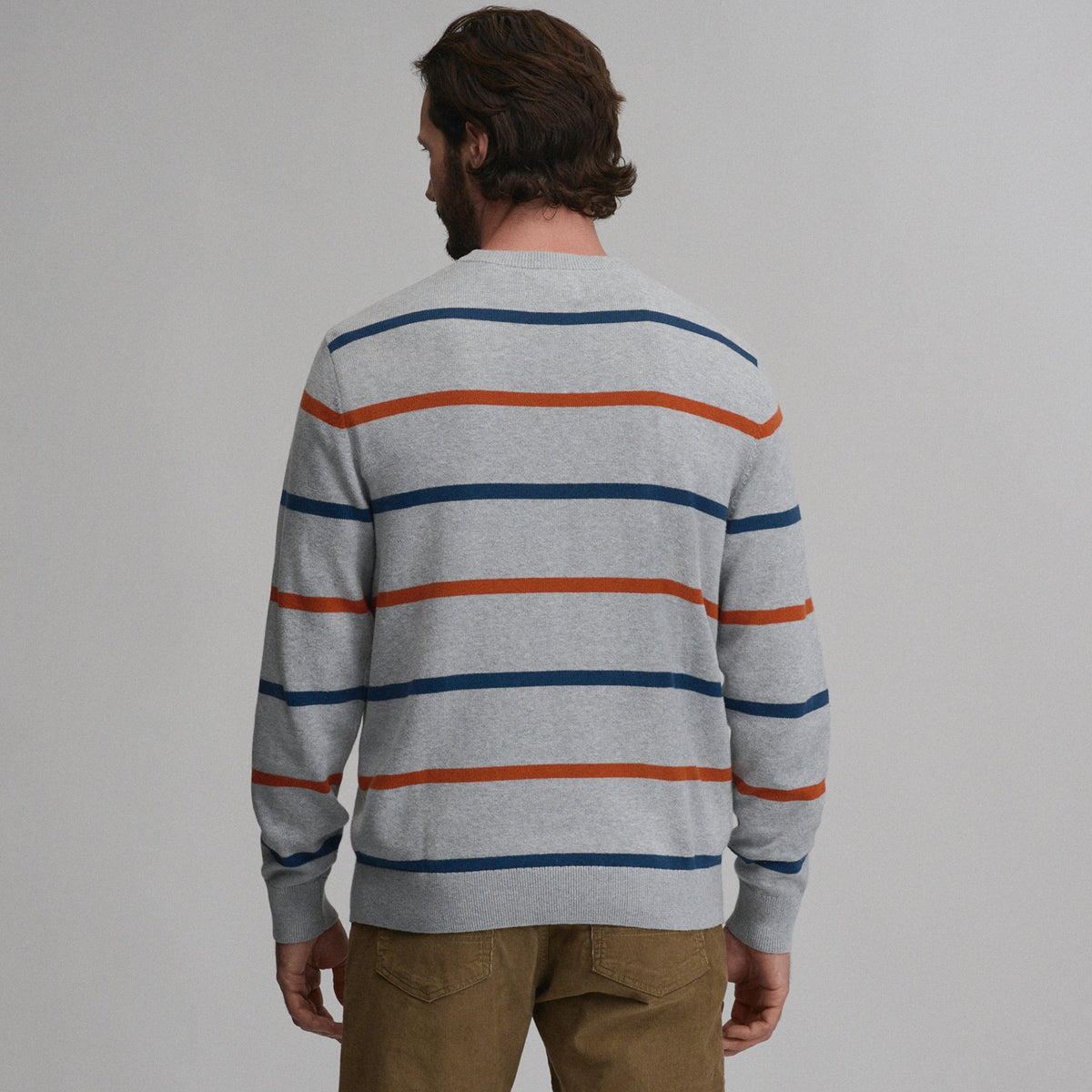 Men's Classic Crew Stripe Sweater