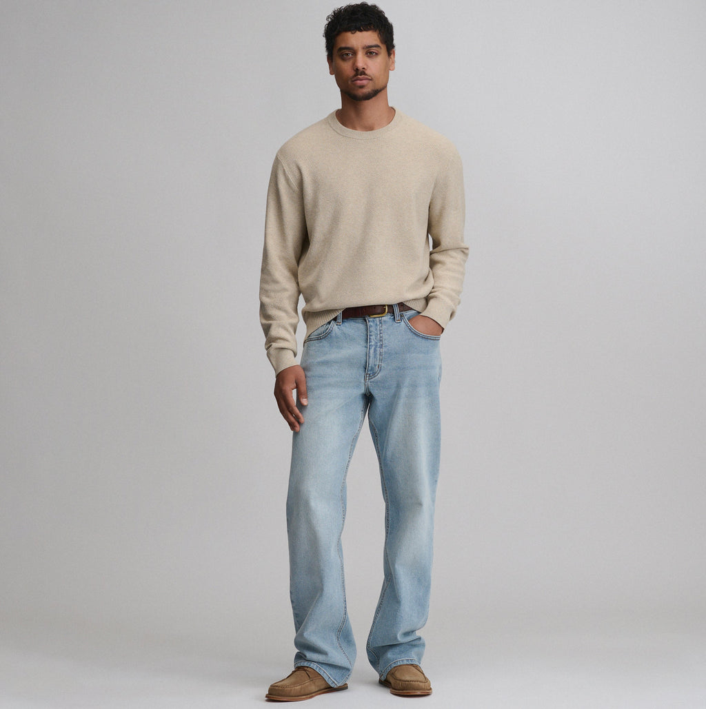 Men's Classic Crew Solid Sweater