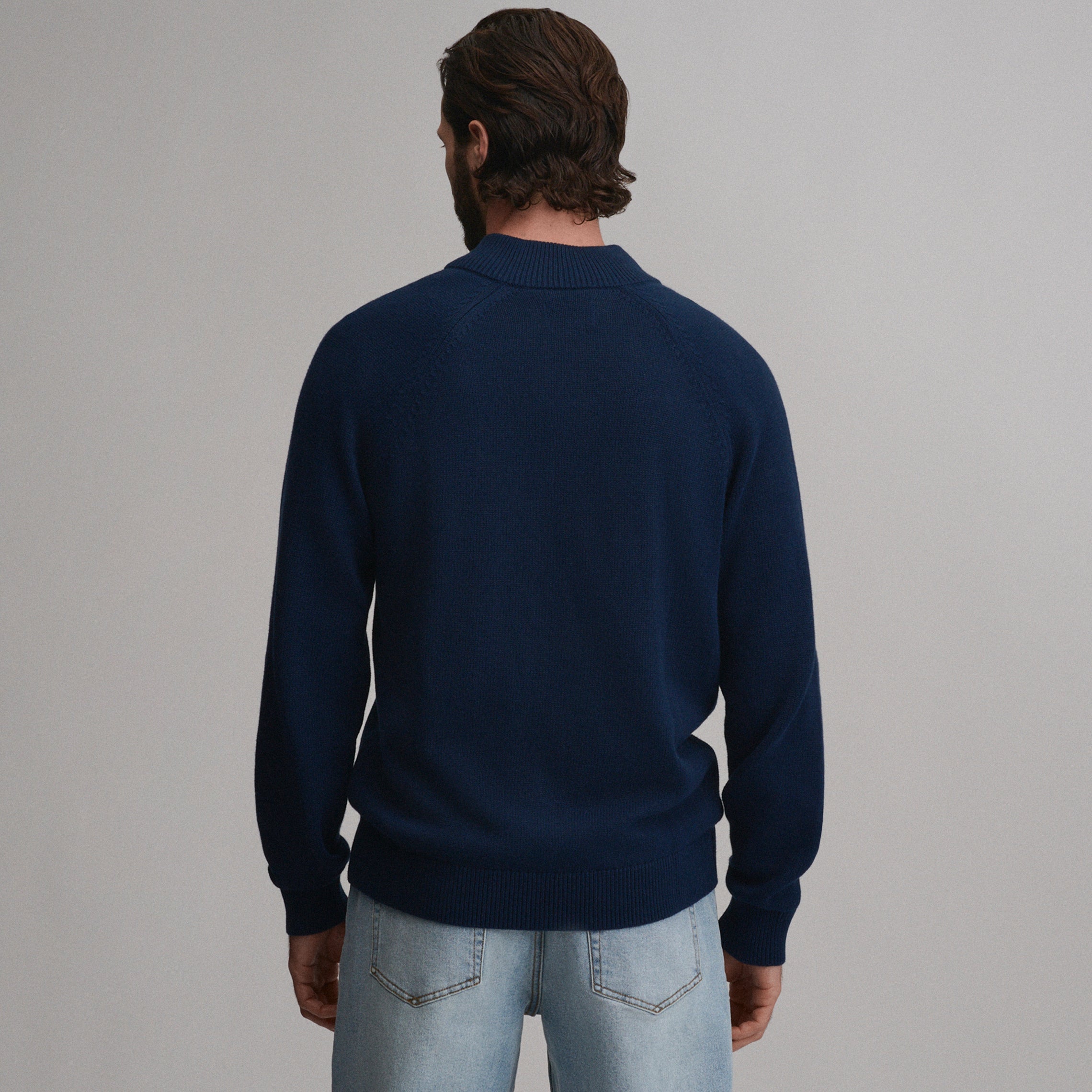 Men's Classic Quarter-Zip Sweater