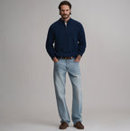 Men's Classic Quarter-Zip Sweater
