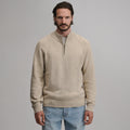 Men's Classic Quarter-Zip Sweater
