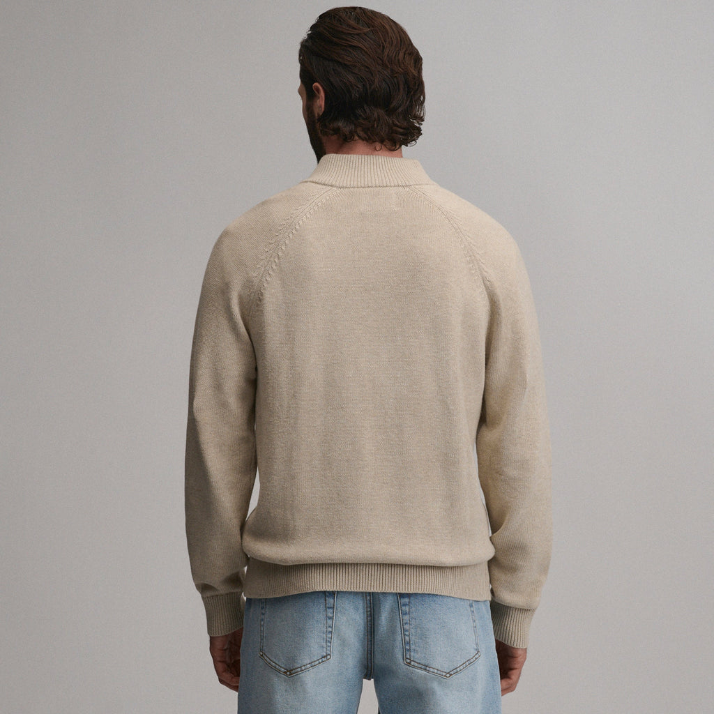 Men's Classic Quarter-Zip Sweater
