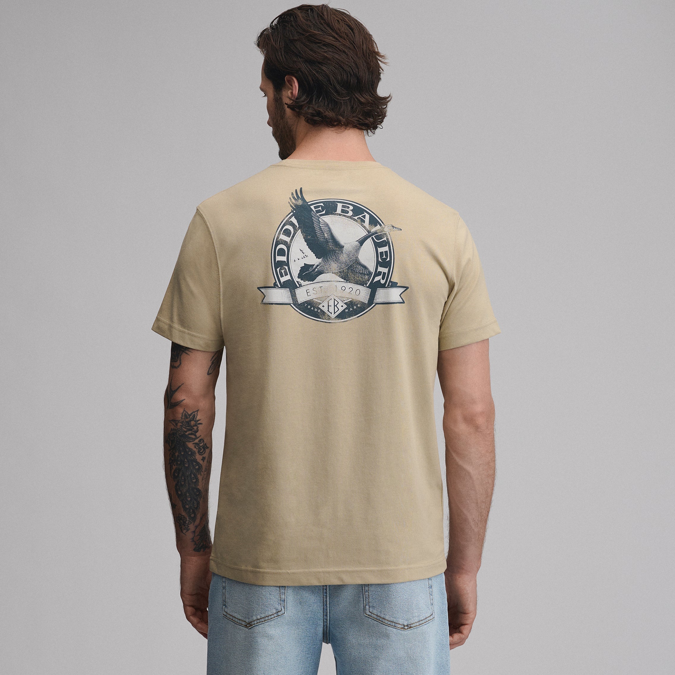 Men's EB Goose Embroidered T-Shirt