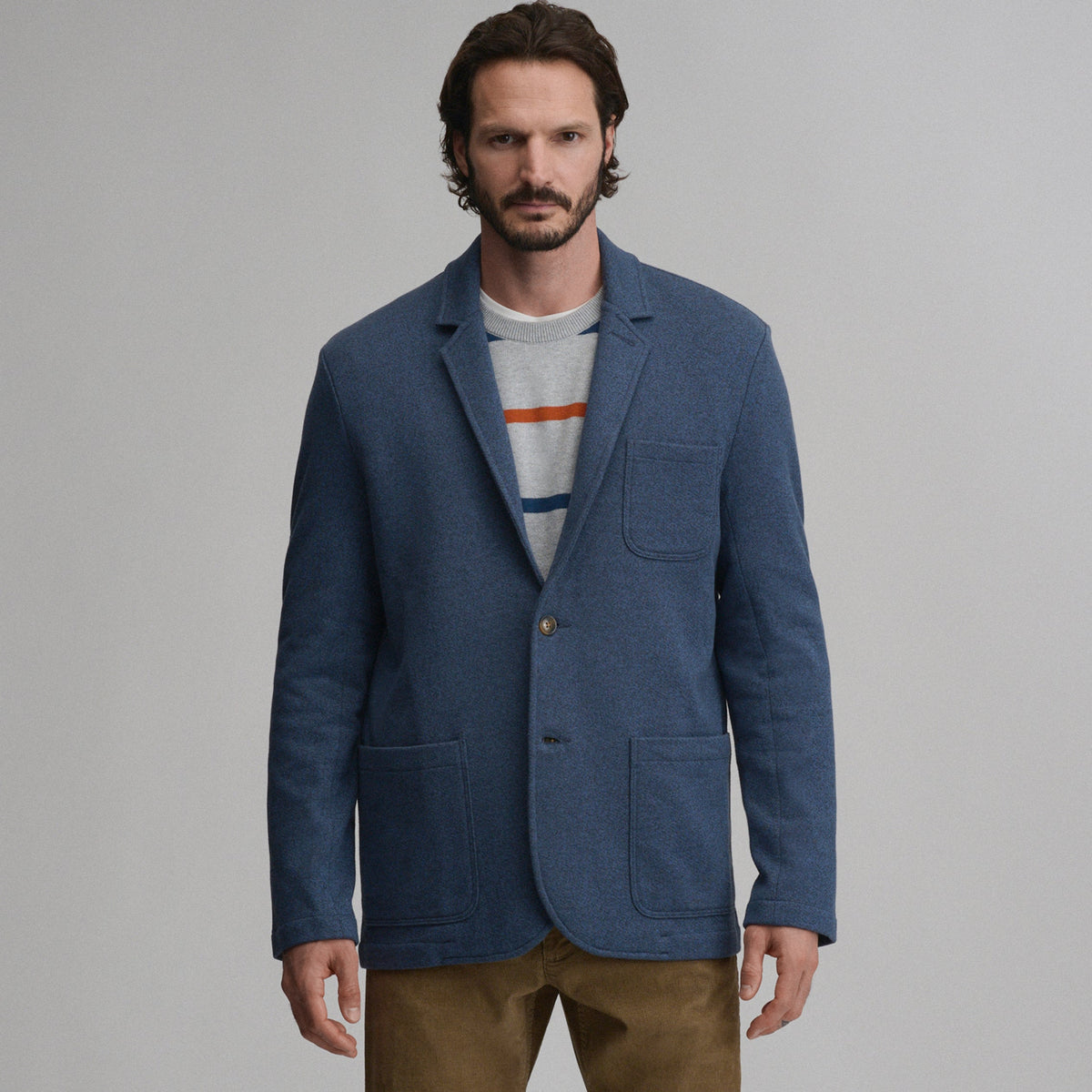 Men's Knit Blazer