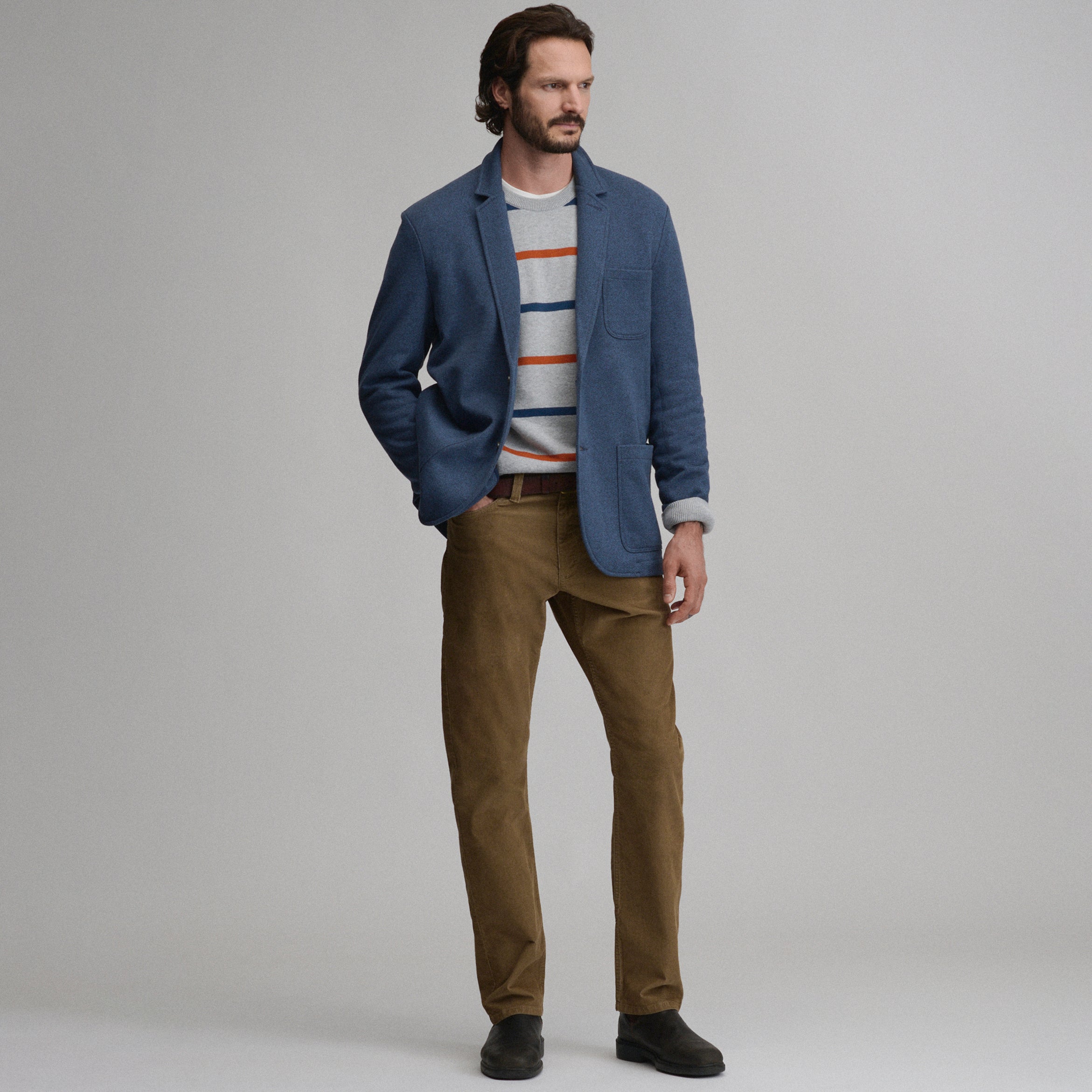 Men's Knit Blazer