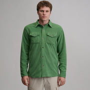 Men's Chutes Microfleece Shirt - Asparagus