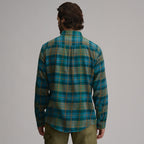 Men's Long-Sleeve Eddie's Cabin Shirt - Jacquard Plaid