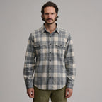 Men's Long-Sleeve Eddie's Cabin Shirt - Jaspe Flannel