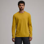 Men's Legend Wash 100% Cotton Long-Sleeve Classic T-Shirt