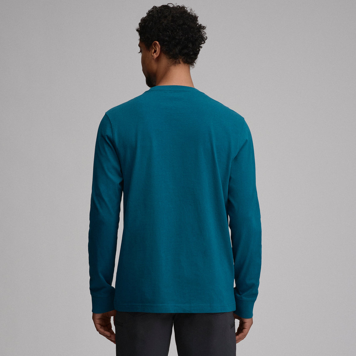 Men's Legend Wash 100% Cotton Long-Sleeve Classic T-Shirt