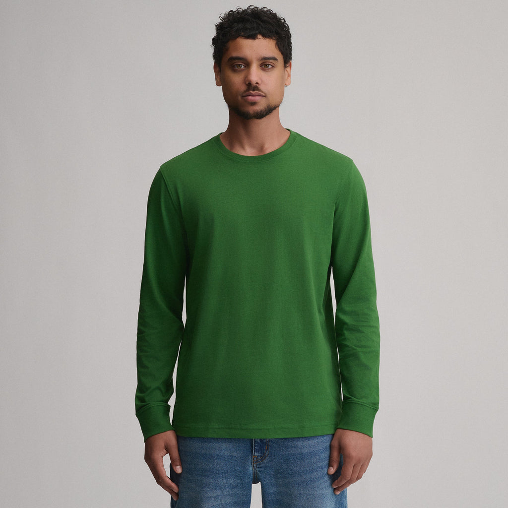 Men's Legend Wash 100% Cotton Long-Sleeve Classic T-Shirt
