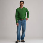 Men's Legend Wash 100% Cotton Long-Sleeve Classic T-Shirt