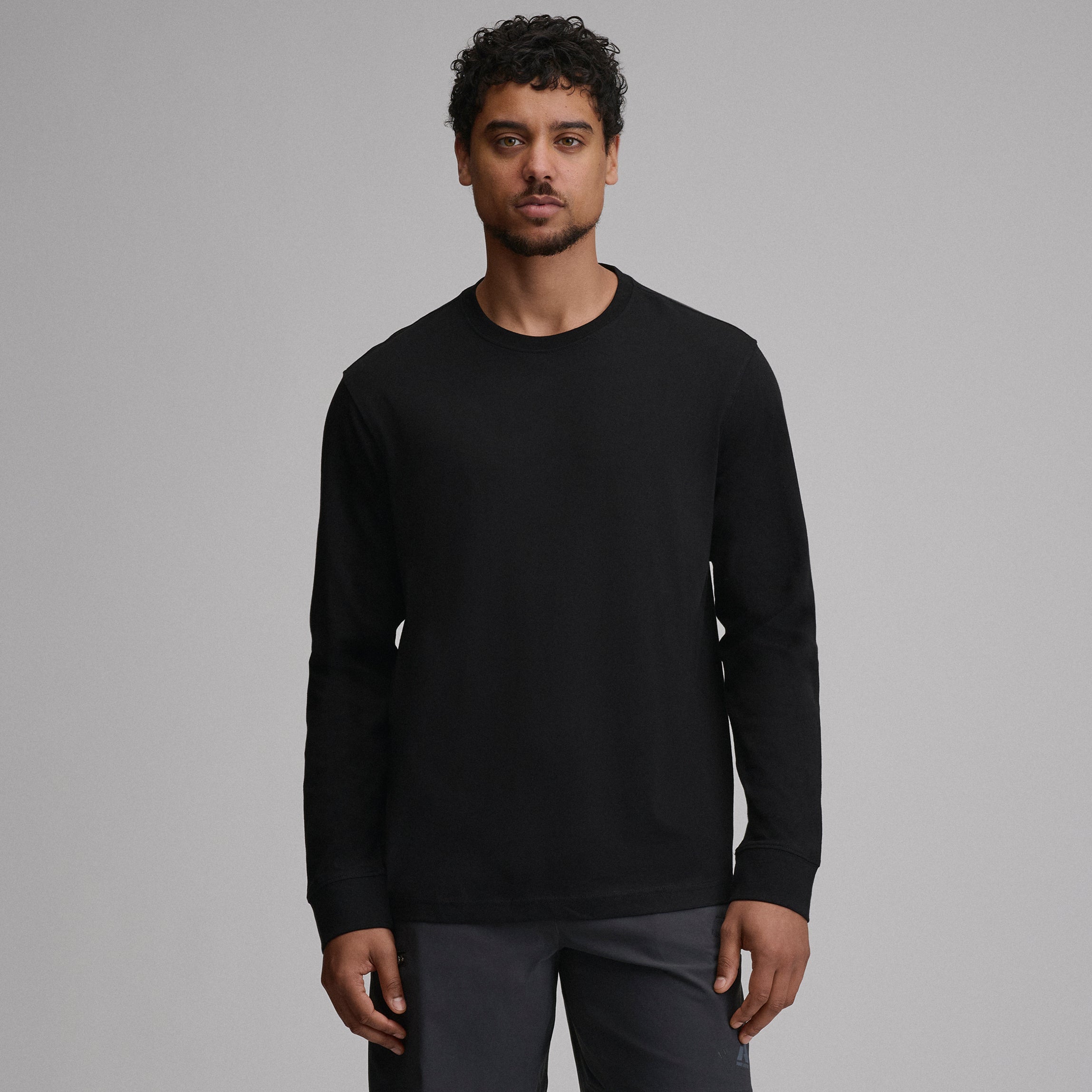 Men's Legend Wash 100% Cotton Long-Sleeve Classic T-Shirt