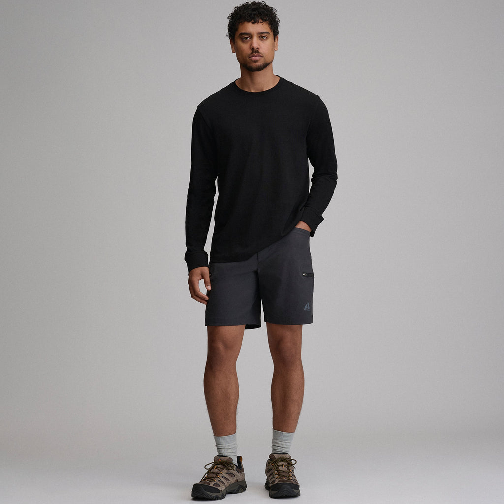 Men's Legend Wash 100% Cotton Long-Sleeve Classic T-Shirt