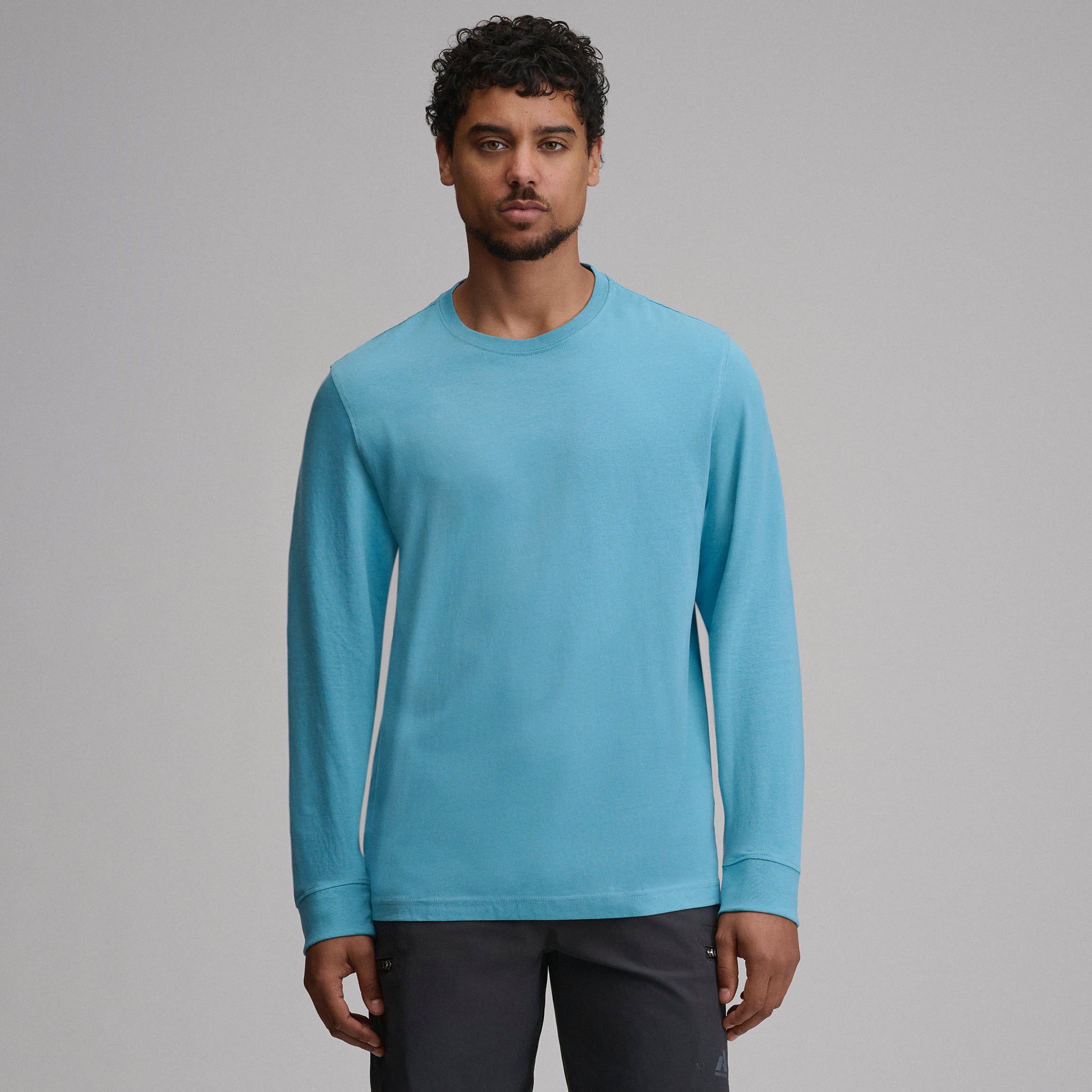 Men's Legend Wash 100% Cotton Long-Sleeve Classic T-Shirt