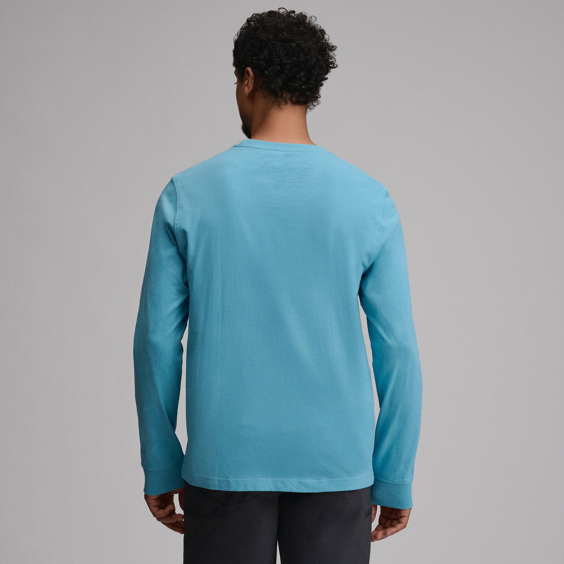 Men's Legend Wash 100% Cotton Long-Sleeve Classic T-Shirt
