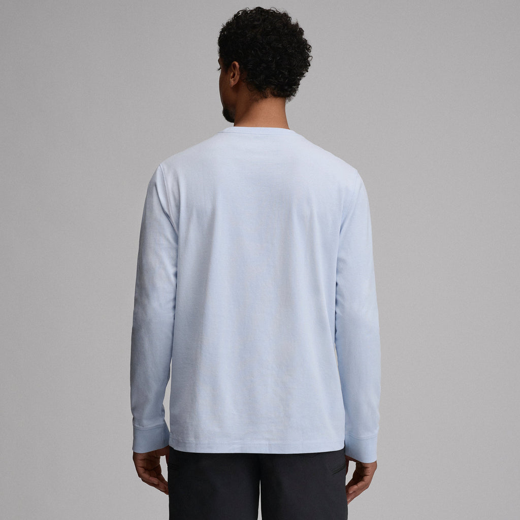 Men's Legend Wash 100% Cotton Long-Sleeve Classic T-Shirt