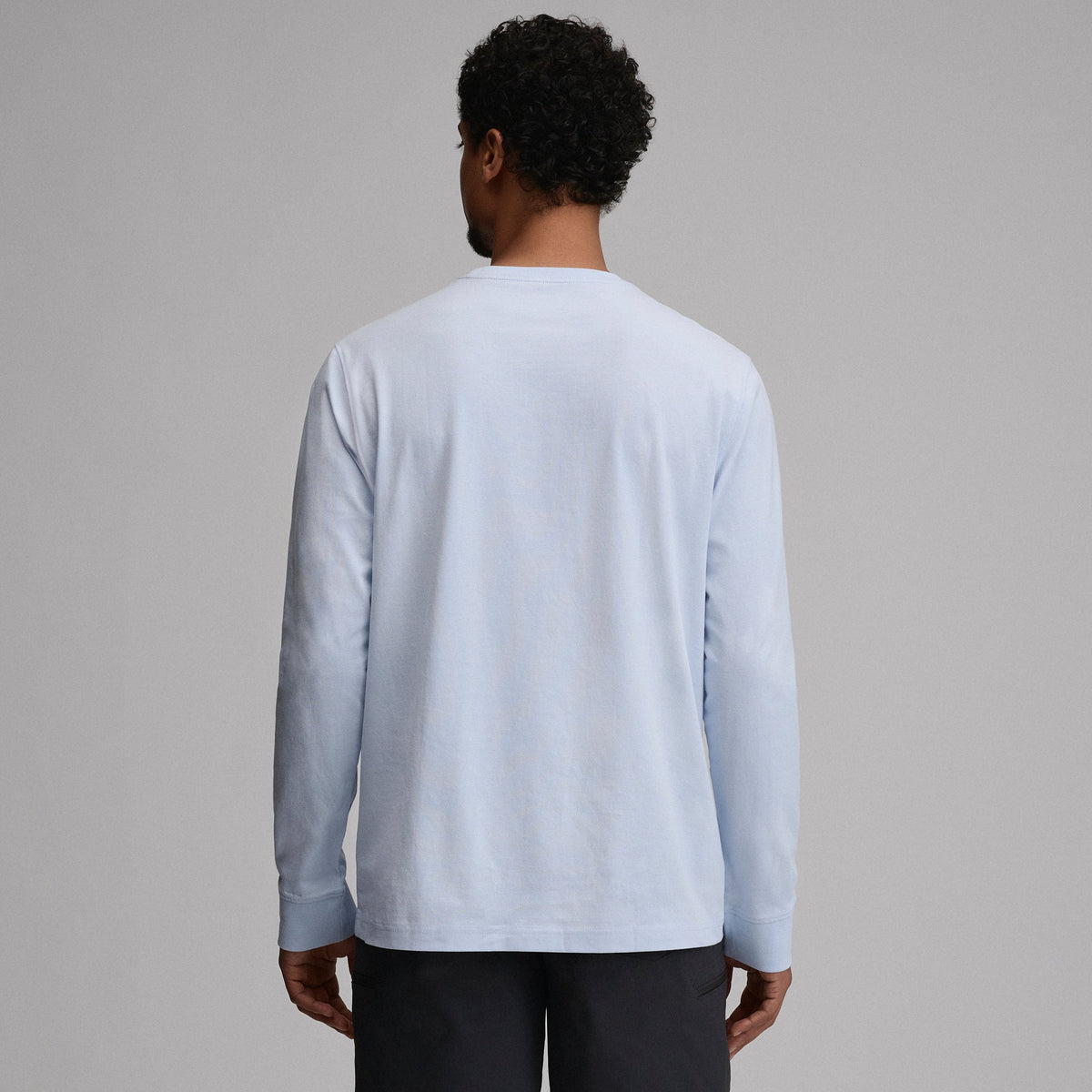 Men's Legend Wash 100% Cotton Long-Sleeve Classic T-Shirt