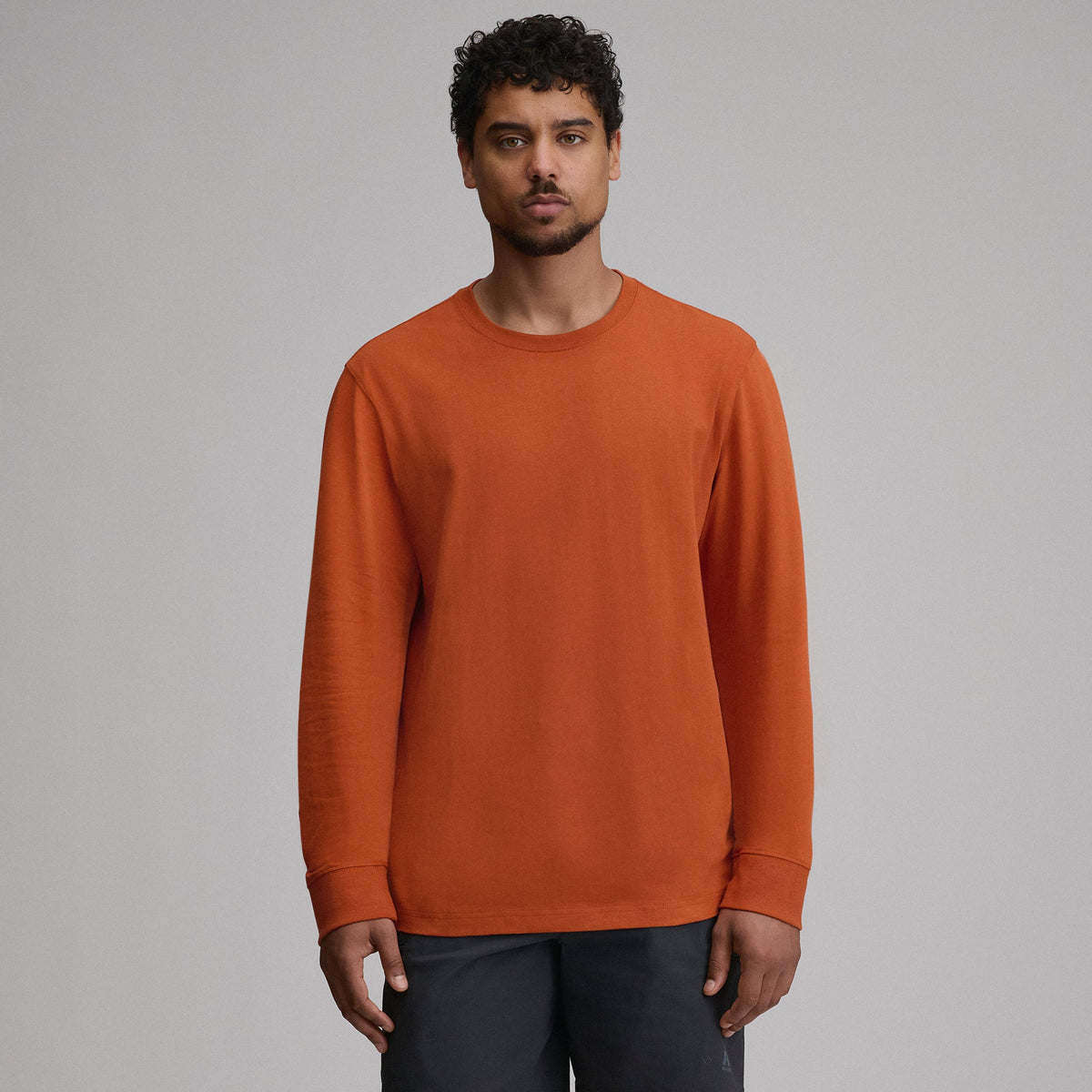 Men's Legend Wash 100% Cotton Long-Sleeve Classic T-Shirt