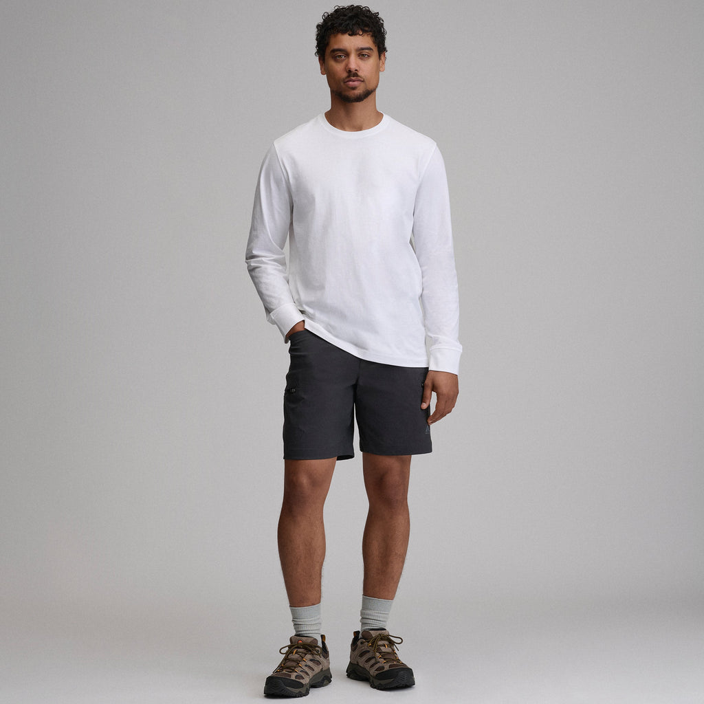 Men's Legend Wash 100% Cotton Long-Sleeve Classic T-Shirt