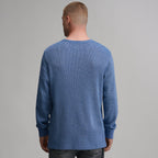 Men's Plaited Waffle Thermal Crew