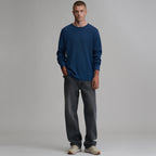 Men's Plaited Waffle Thermal Crew