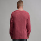 Men's Plaited Waffle Thermal Crew