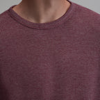 Men's Plaited Waffle Thermal Crew