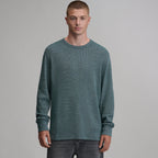 Men's Plaited Waffle Thermal Crew