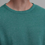Men's Plaited Waffle Thermal Crew