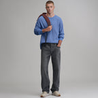 Men's Plaited Waffle Thermal Crew