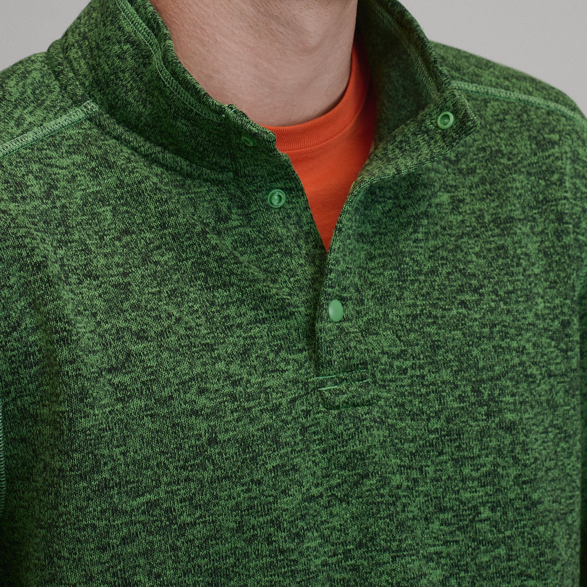 Men's Radiator Fleece 2.0 Snap Mock Pullover